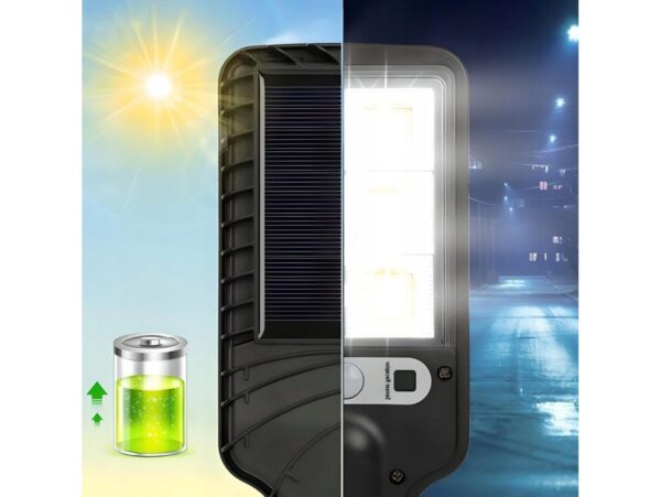 LATARNIA SOLARNA 108 COB + PILOT