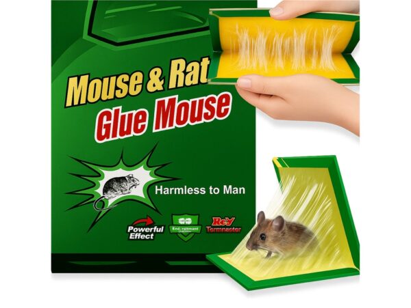 LEP NA MYSZY PUŁAPKA MYSZOŁAPKA KLEJOWA GRYZONIE