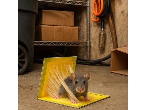 LEP NA MYSZY PUŁAPKA MYSZOŁAPKA KLEJOWA GRYZONIE