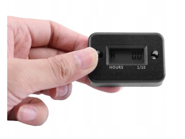 LICZNIK MOTOGODZIN CZAS PRACY SILNIKA 12 / 24 V