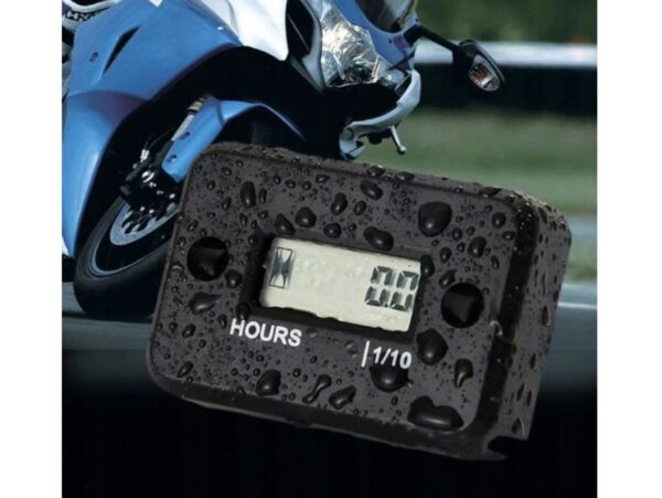 LICZNIK MOTOGODZIN CZAS PRACY SILNIKA 12 / 24 V