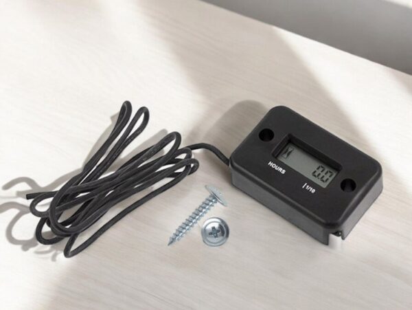 LICZNIK MOTOGODZIN CZAS PRACY SILNIKA 12 / 24 V