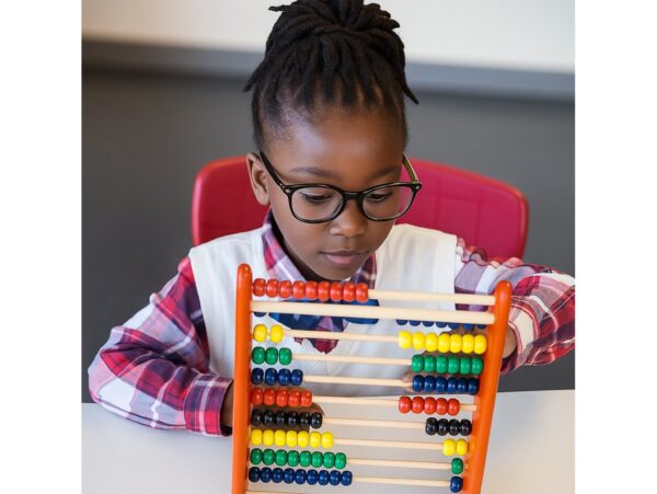 LICZYDŁO DREWNIANE EDUKACYJNE KOLOROWE SZKOLNE