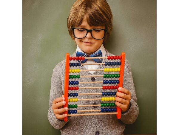 LICZYDŁO DREWNIANE EDUKACYJNE KOLOROWE SZKOLNE