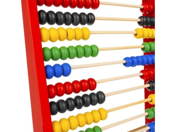 LICZYDŁO DREWNIANE EDUKACYJNE KOLOROWE SZKOLNE