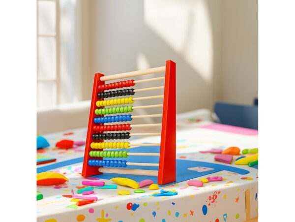 LICZYDŁO DREWNIANE EDUKACYJNE KOLOROWE SZKOLNE