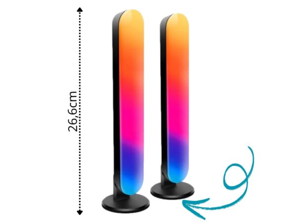 LISTWY ŚWIETLNE INTELIGENTNE 25CM
