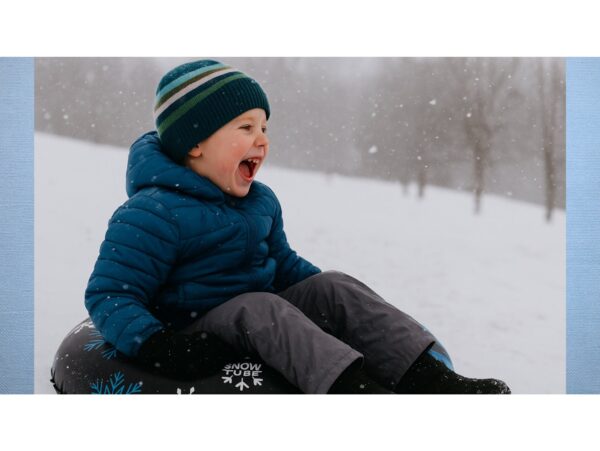 ŚLIZGACZ SANKI DMUCHANE NA ŚNIEG KOŁO OPONA 95CM