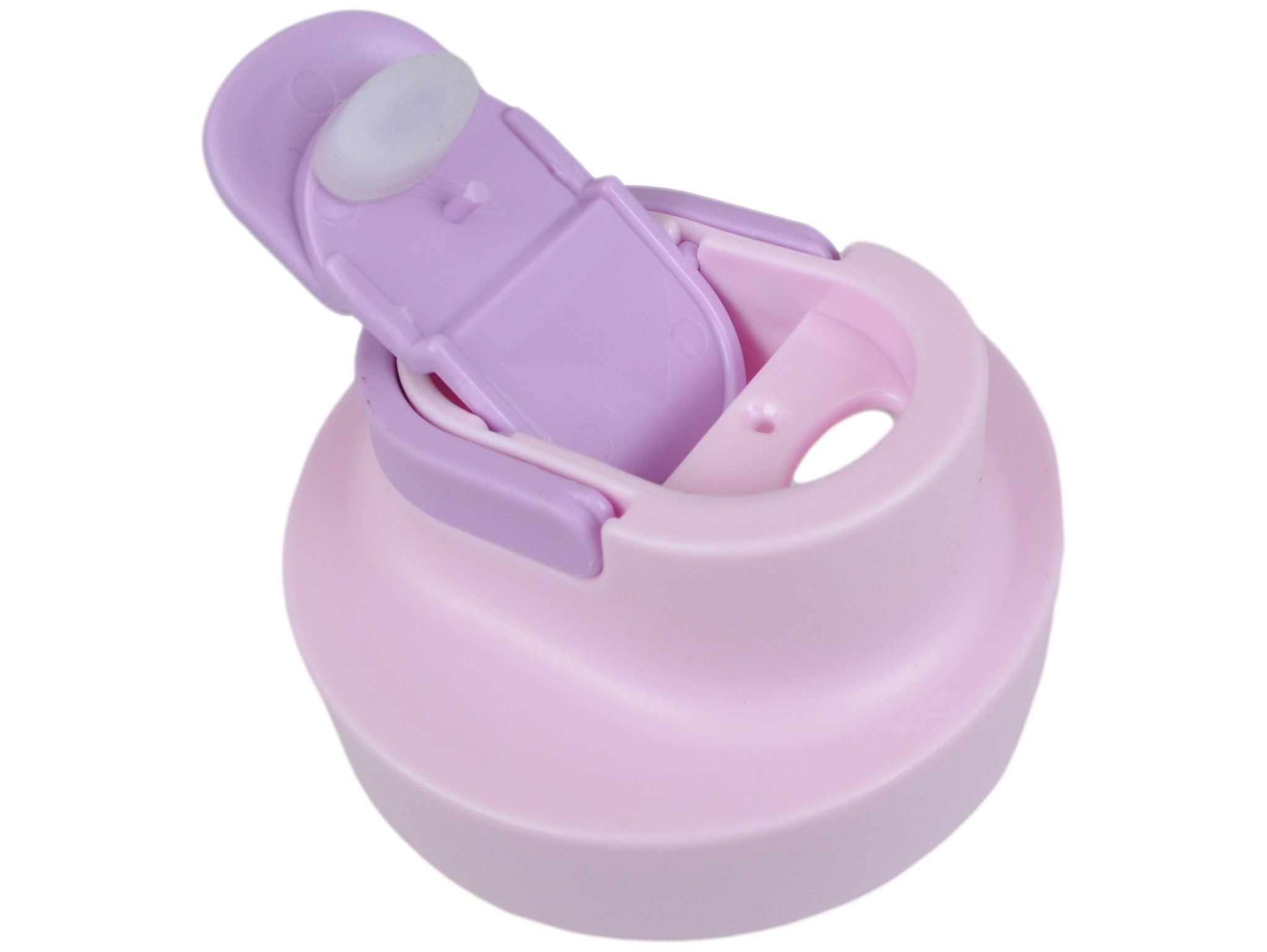 LUNCHBOX ŚNIADANIÓWKA POJEMNIK NA ŚNIADANIE OBIAD SZTUĆCE Z BIDONEM ZESTAW - fioletowy królik