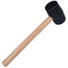 MŁOTEK GUMOWY BRUKARSKI DREWNIANA RĄCZKA - 250G