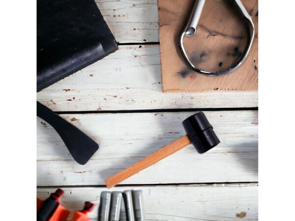 MŁOTEK GUMOWY PODBIJAK BRUKARSKI MŁOT BEZODRZUTOWY