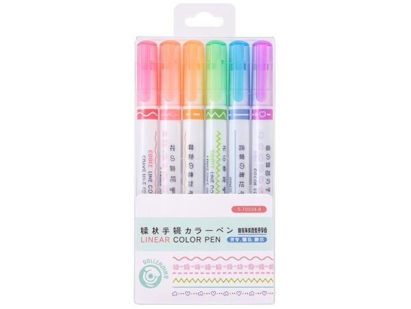 MARKERY DO WZORKÓW 6SZT