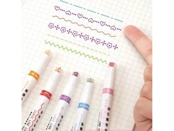 MARKERY DO WZORKÓW 6SZT