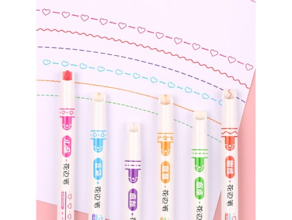 MARKERY DO WZORKÓW 6SZT