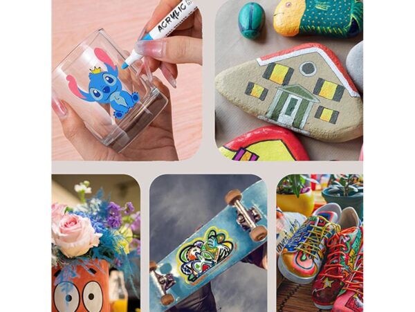 MARKERY PISAKI MAZAKI AKRYLOWE 24SZT