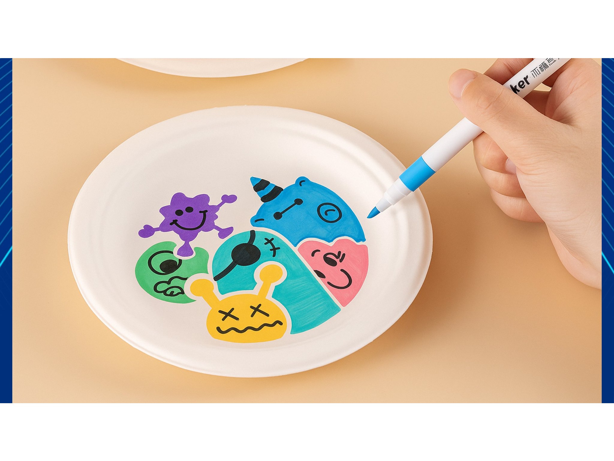 MARKERY PISAKI MAZAKI AKRYLOWE 24SZT