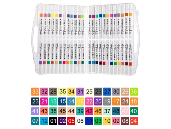MARKERY PISAKI MAZAKI AKRYLOWE 48SZT