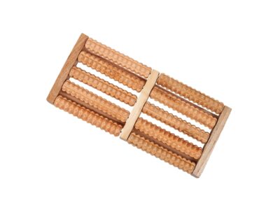 MASAŻER DO STÓP TRADYCYJNY DREWNIANY ROLLER 2 X 5
