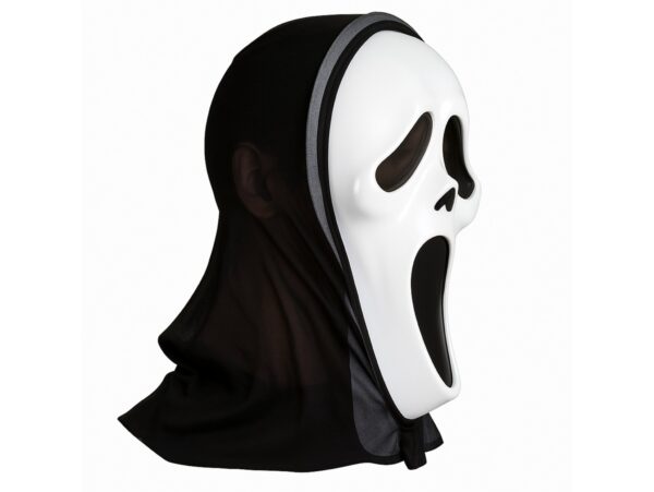 MASKA KRZYK Z KAPTUREM KOSTIUM IMPREZA HALLOWEEN