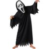 MASKA KRZYK Z KAPTUREM KOSTIUM IMPREZA HALLOWEEN