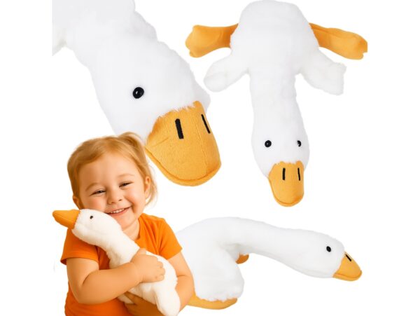 MASKOTKA PODUSZKA PLUSZAK GĘŚ - 45cm