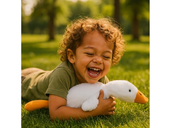 MASKOTKA PODUSZKA PLUSZAK GĘŚ - 45cm