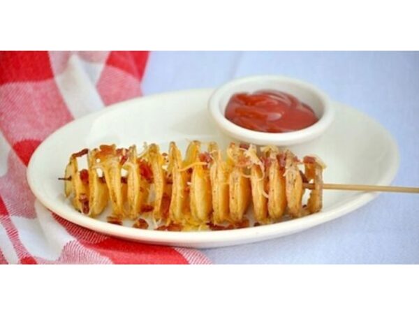 MASZYNKA DO CHIPSÓW ZIEMNIAKÓW ZAKRĘCONA FRYTKA