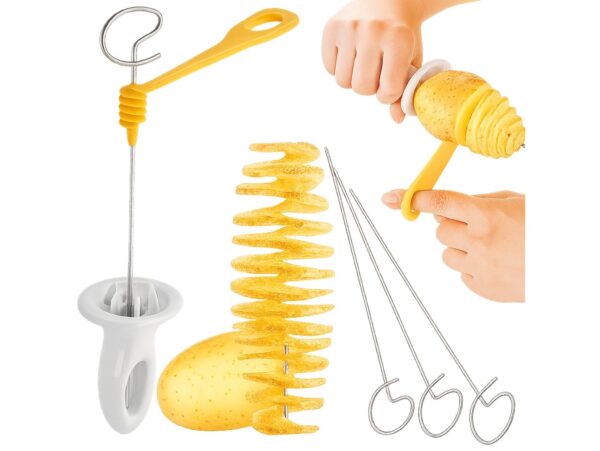 MASZYNKA DO ZIEMNIAKA CHIPSÓW ZAKRĘCONA FRYTKA