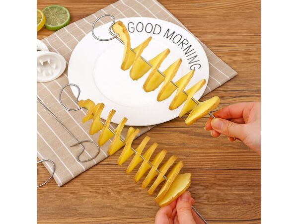 MASZYNKA DO ZIEMNIAKA CHIPSÓW ZAKRĘCONA FRYTKA