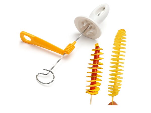 MASZYNKA DO ZIEMNIAKA CHIPSÓW ZAKRĘCONA FRYTKA