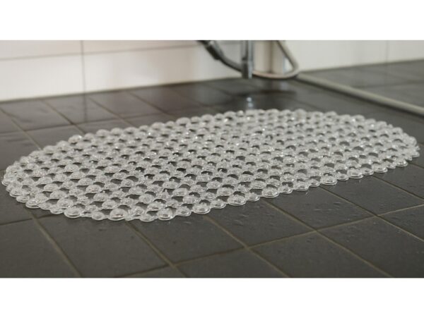 MATA ŁAZIENKOWA ANTYPOŚLIZGOWA DO WANNY - przezroczysty