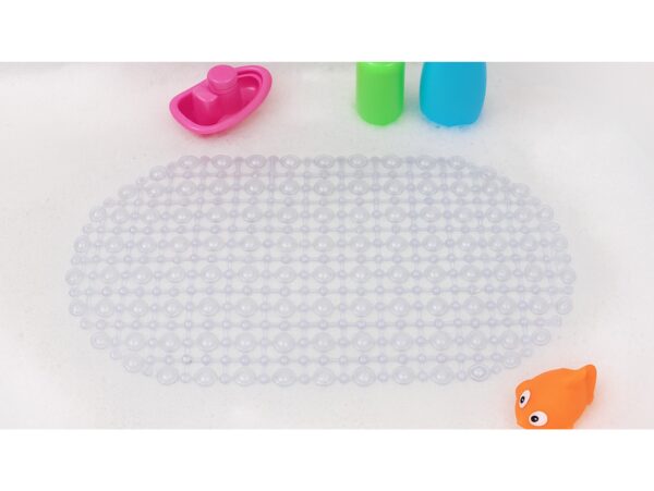 MATA ŁAZIENKOWA ANTYPOŚLIZGOWA DO WANNY - przezroczysty