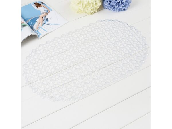 MATA ŁAZIENKOWA ANTYPOŚLIZGOWA DO WANNY - przezroczysty