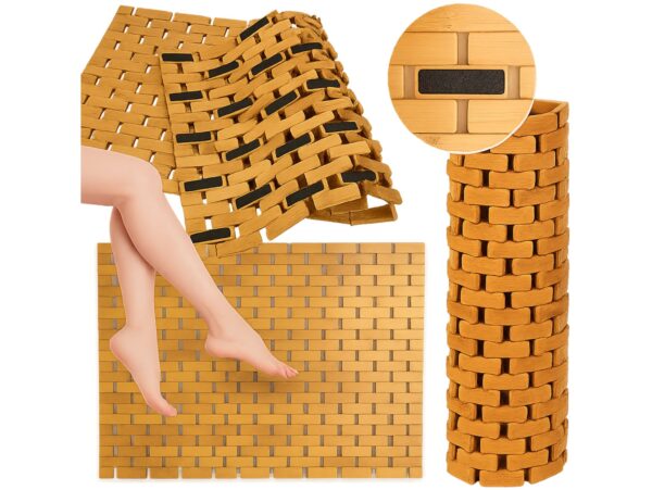 MATA ŁAZIENKOWA BAMBUSOWA 40x60