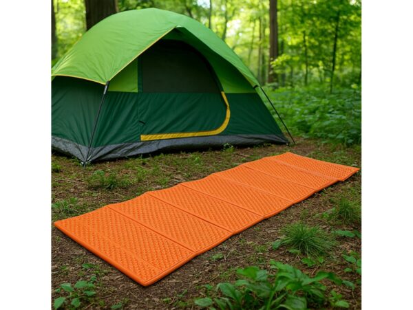 MATA SKŁADANA KARIMATA 180x60 - pomarańczowy