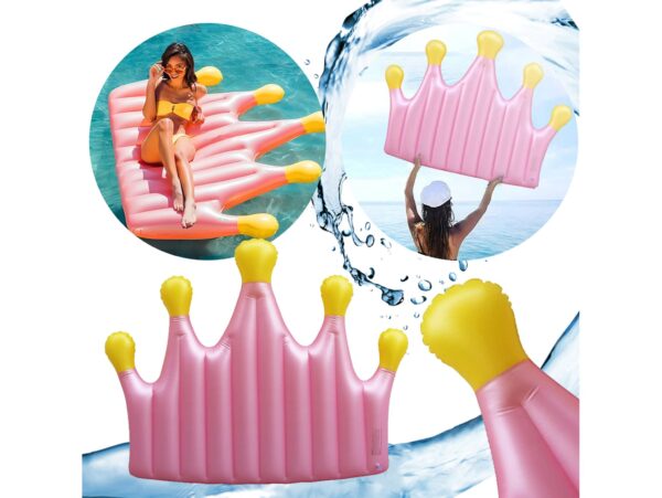 MATERAC DMUCHANY KORONA 145x195CM