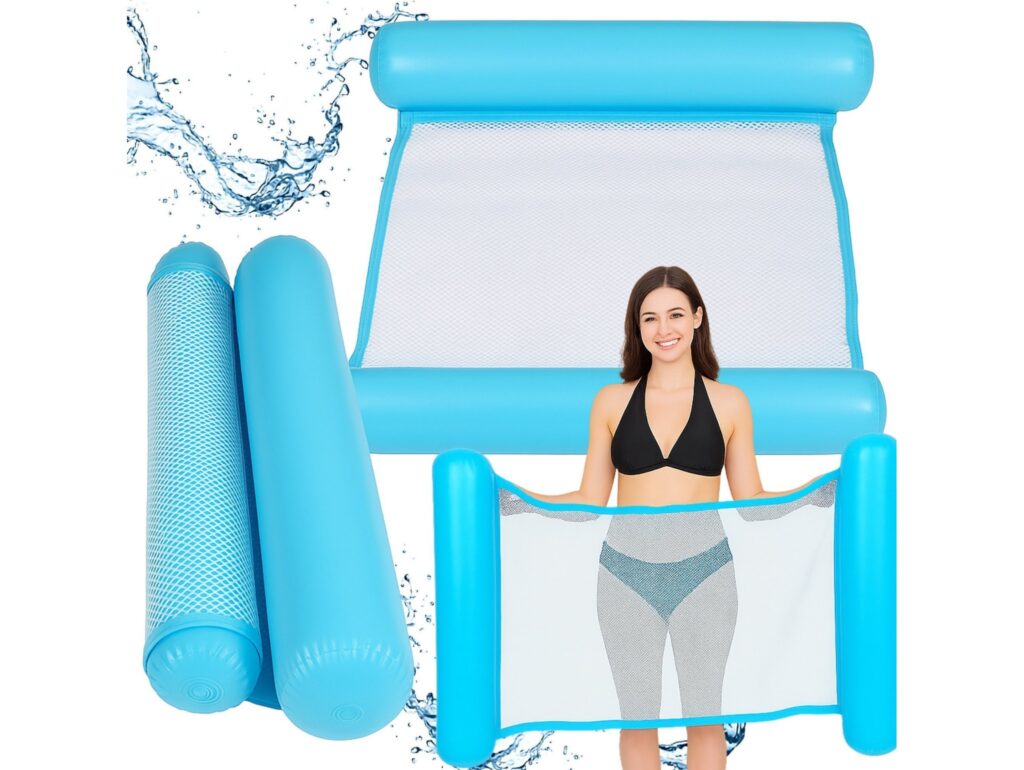 MATERAC WODNY HAMAK - niebieski