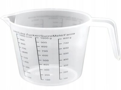 MIARKA PLASTIKOWA DZBANEK 1000ML