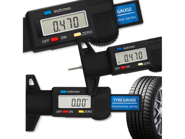 MIERNIK WYSOKOŚCI BIEŻNIKA OPON CYFROWY