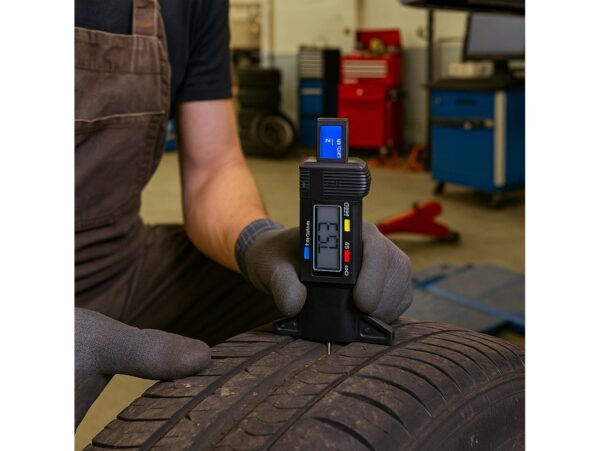 MIERNIK WYSOKOŚCI BIEŻNIKA OPON CYFROWY