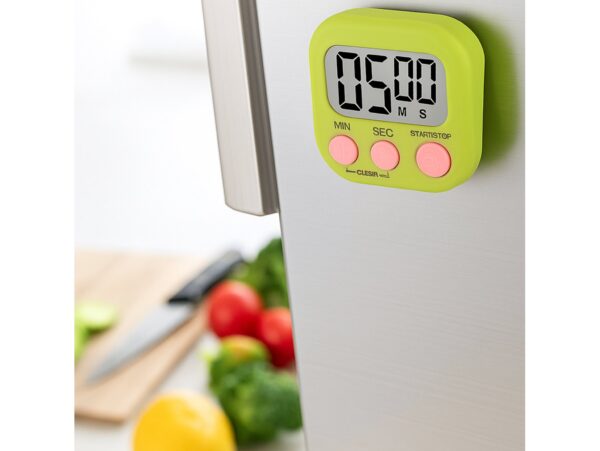 MINUTNIK KUCHENNY NA MAGNES - zielony