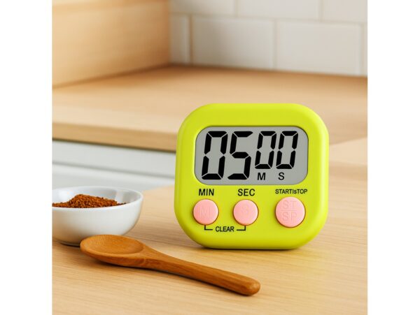 MINUTNIK KUCHENNY NA MAGNES - zielony