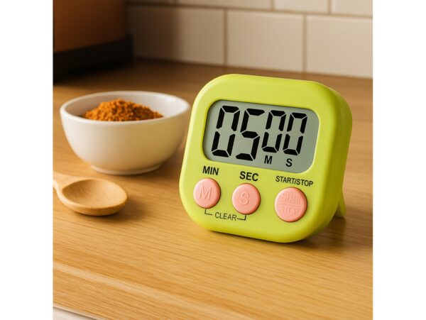 MINUTNIK KUCHENNY NA MAGNES - zielony