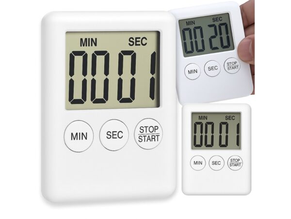 MINUTNIK NA MAGNES - biały