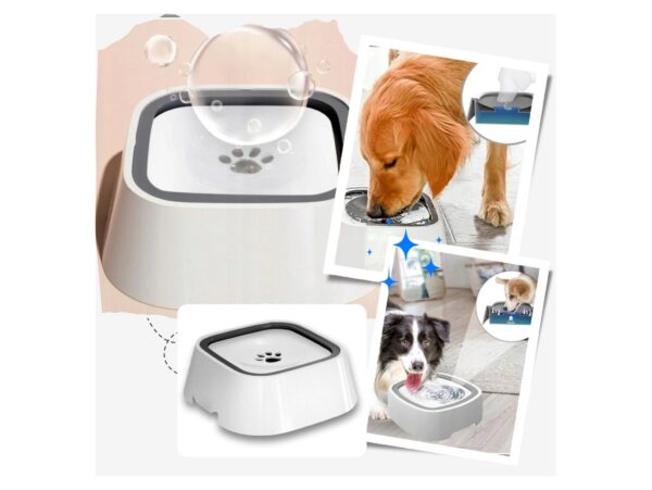 MISKA NIECHLAPIĄCA PODAJNIK WODY DLA PSA KOTA 22,8x8cm