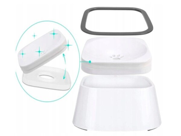 MISKA NIECHLAPIĄCA PODAJNIK WODY DLA PSA KOTA 22,8x8cm