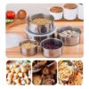 MISKI GASTRONOMICZNE STALOWE ZESTAW 5SZT