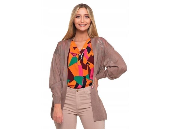 MORAJ KARDIGAN NARZUTKA DAMSKA S/M - mocca