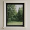 MOSKITIERA OKIENNA 150x130 + RZEP - czarna