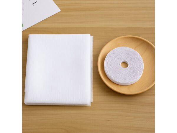 MOSKITIERA OKIENNA 150x180 + RZEP - biały